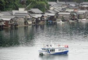 日帰り京都北部2コース　京都から社員旅行で伊根湾めぐりと天橋立や舞鶴方面